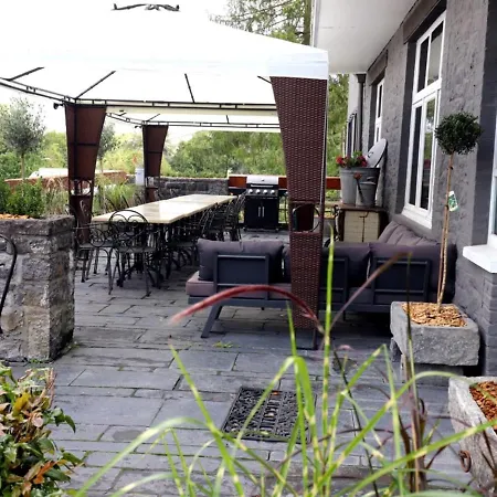 House In With Large Park Where The Ave Flows Rochefort